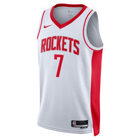 Kevin Durant Houston Rockets Basketball Jersey, White Swingman Sportswear Jersey Shirt, Sleeveless Athletic Tank Jersey, Casual Gift for Men