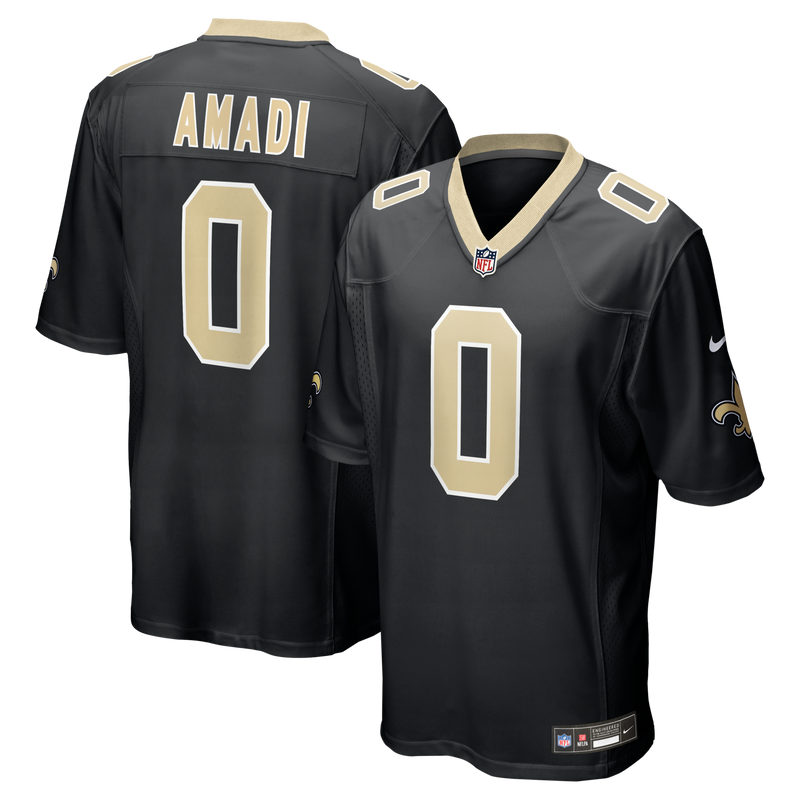 Ugo Amadi New Orleans Saints Football Jersey, Black Game Sportswear Jersey Shirt, Lightweight Breathable Athletic Jersey, Casual Gift for Men
