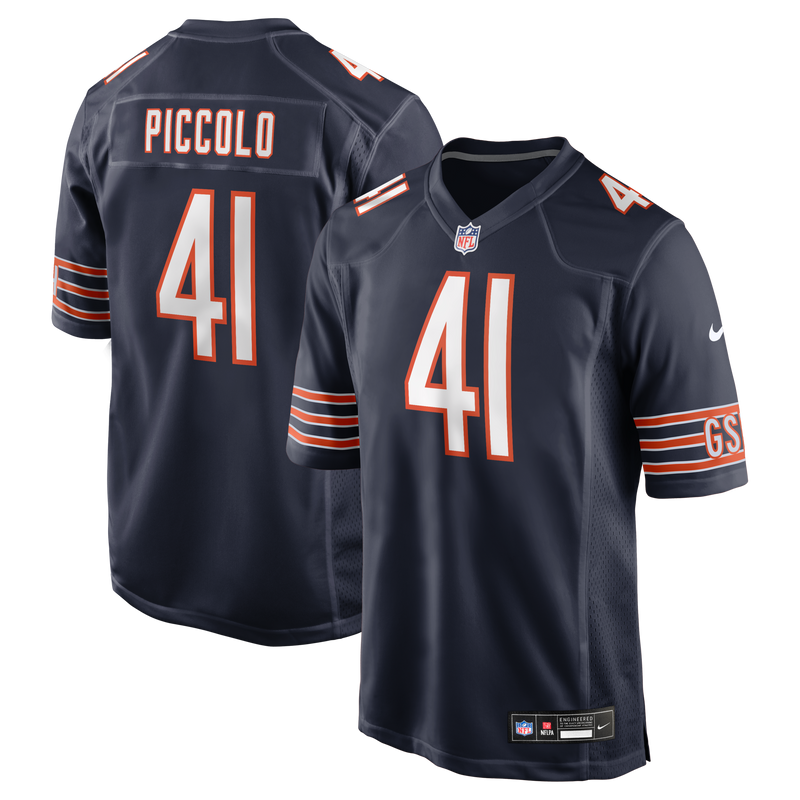 Brian Piccolo Chicago Bears Football Jersey, Navy Game Sportswear Jersey Shirt, Lightweight Breathable Athletic Jersey, Casual Gift for Men