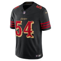 Fred Warner San Francisco 49ers Football Jersey, Black Sportswear Jersey Shirt, Lightweight Breathable Athletic Jersey, Casual Gift for Men
