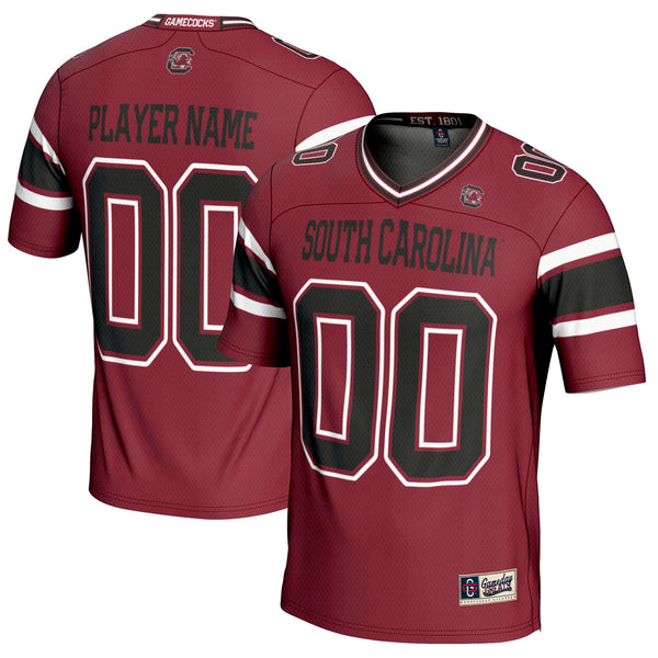 South Carolina Gamecocks NIL Pick-A-Player Football Jersey - Garnet