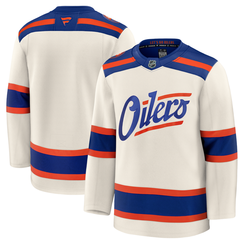 Edmonton Oilers Hockey Jersey, Premium Sportswear Jersey Shirt, Long Sleeve Hockey Sweater Jersey, Casual Gift for Men, Style 203133877