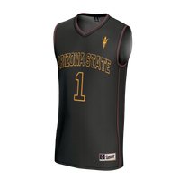 Arizona State Sun Devils Basketball Jersey, Black Fashion Sportswear Jersey Shirt, Sleeveless Athletic Tank Jersey, Casual Gift for Men