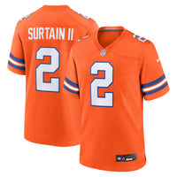 Patrick Surtain II Denver Broncos Football Jersey, Sportswear Jersey Shirt, Lightweight Athletic Jersey, Casual Gift for Men, Style 200563664