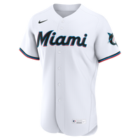 Miami Marlins Baseball Jersey, White Sportswear Jersey Shirt, Lightweight Breathable Athletic Jersey, Casual Gift for Men, Style 2001916807