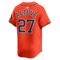 Jose Altuve Houston Astros Baseball Jersey, Orange Limited Sportswear Jersey Shirt, Lightweight Breathable Athletic Jersey, Casual Gift for Men