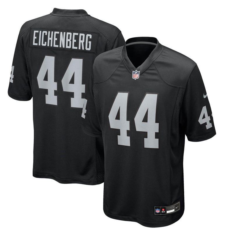 Tommy Eichenberg Las Vegas Raiders Football Jersey, Black Sportswear Jersey Shirt, Lightweight Breathable Athletic Jersey, Casual Gift for Men