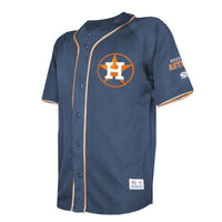 Houston Astros Baseball Jersey, Navy Fashion Sportswear Jersey Shirt, Lightweight Breathable Athletic Jersey, Casual Gift for Men