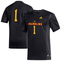 Grambling Tigers Football Jersey, Black Replica Sportswear Jersey Shirt, Lightweight Breathable Athletic Jersey, Casual Gift for Men
