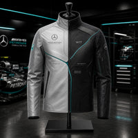 Silver Meets Carbon - MER W17 Split-Panel Jacket
