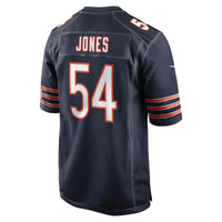 Logan Jones Chicago Bears Football Jersey, Navy Game Sportswear Jersey Shirt, Lightweight Breathable Athletic Jersey, Casual Gift for Men