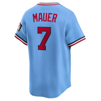 Joe Mauer Minnesota Twins Baseball Jersey, Light Blue Sportswear Jersey Shirt, Lightweight Breathable Athletic Jersey, Casual Gift for Men