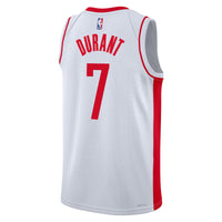 Kevin Durant Houston Rockets Basketball Jersey, White Swingman Sportswear Jersey Shirt, Sleeveless Athletic Tank Jersey, Casual Gift for Men