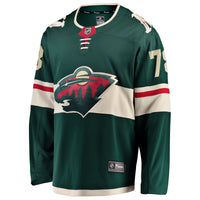 Nico Sturm Minnesota Wild Hockey Jersey, Green Breakaway Home Sportswear Jersey Shirt, Long Sleeve Hockey Sweater Jersey, Casual Gift for Men