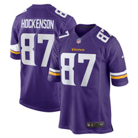 T.J. Hockenson Minnesota Vikings Football Jersey, Sportswear Jersey Shirt, Lightweight Athletic Jersey, Casual Gift for Men, Style 5230535