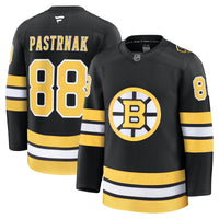 David Pastrnak Boston Bruins Hockey Jersey, Black Premium Home Sportswear Jersey Shirt, Long Sleeve Hockey Sweater Jersey, Casual Gift for Men