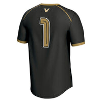 Vanderbilt Commodores Lacrosse Jersey, Sportswear Jersey Shirt, Lightweight Breathable Athletic Jersey, Casual Gift for Men, Style 201462655