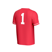 Boston University Soccer Jersey, Scarlet Sportswear Jersey Shirt, Lightweight Breathable Athletic Jersey, Casual Gift for Men, Style 203959413