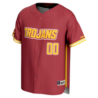 USC Trojans Baseball Jersey, Cardinal Lightweight Sportswear Jersey Shirt, Lightweight Breathable Athletic Jersey, Casual Gift for Men