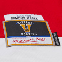Dominik Hasek Detroit Red Wings Hockey Jersey, Hockey Sportswear Jersey Shirt, Long Sleeve Hockey Sweater Jersey, Casual Gift for Men
