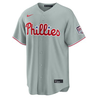 Trea Turner Philadelphia Phillies Baseball Jersey, Gray Sportswear Jersey Shirt, Lightweight Breathable Athletic Jersey, Casual Gift for Men