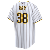 Robbie Ray San Diego Padres Baseball Jersey, White Replica Sportswear Jersey Shirt, Lightweight Breathable Athletic Jersey, Casual Gift for Men