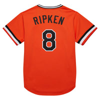 Cal Ripken Jr. Baltimore Orioles Baseball Jersey, Orange Sportswear Jersey Shirt, Lightweight Breathable Athletic Jersey, Casual Gift for Men