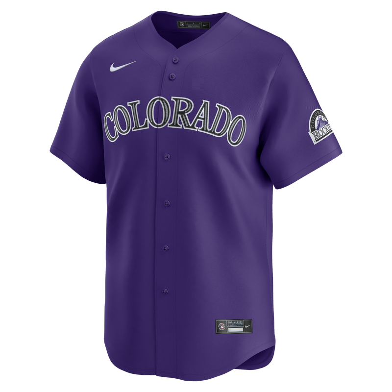 Colorado Rockies Baseball Jersey, Purple Sportswear Jersey Shirt, Lightweight Breathable Athletic Jersey, Casual Gift for Men, Style 201869283
