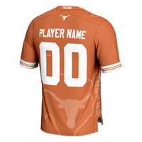 Texas Longhorns Football Jersey, Orange Sportswear Jersey Shirt, Lightweight Breathable Athletic Jersey, Casual Gift for Men, Style 201093854