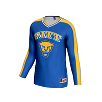Pitt Panthers Volleyball Jersey, Royal Fashion Lightweight Sportswear Jersey Shirt, Lightweight Breathable Athletic Jersey, Casual Gift for Men