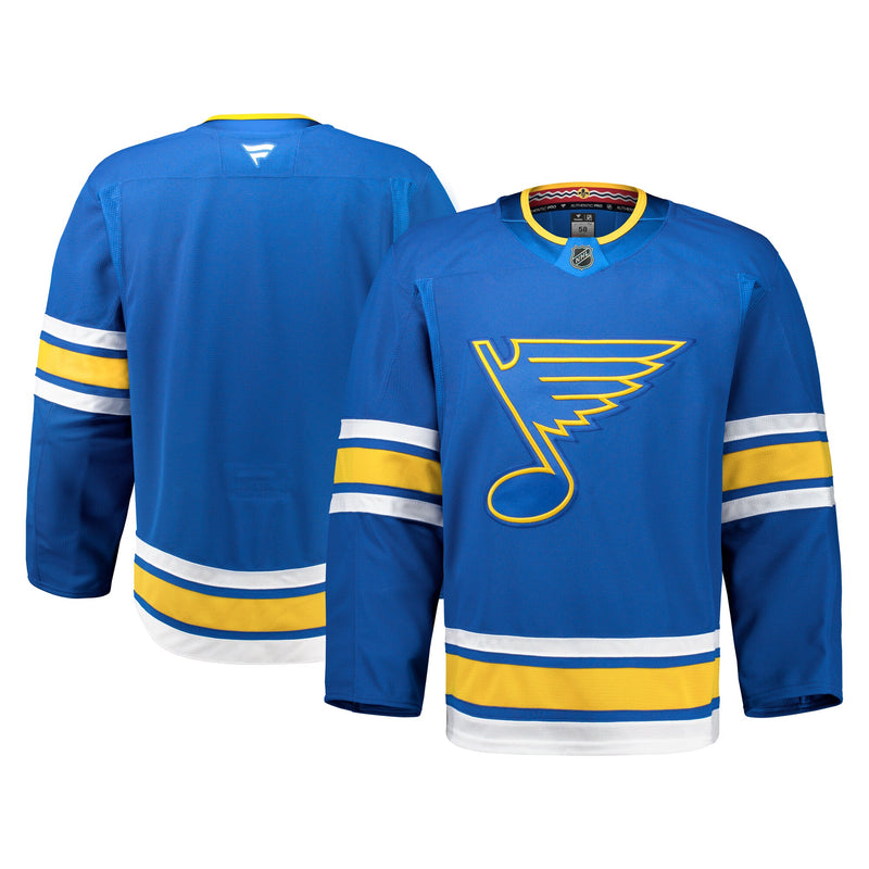 St. Louis Blues Hockey Jersey, Blue Authentic Sportswear Jersey Shirt, Long Sleeve Hockey Sweater Jersey, Casual Gift for Men, Style 203134944