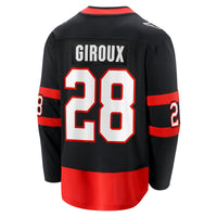 Claude Giroux Ottawa Senators Hockey Jersey, Black Breakaway Sportswear Jersey Shirt, Long Sleeve Hockey Sweater Jersey, Casual Gift for Men