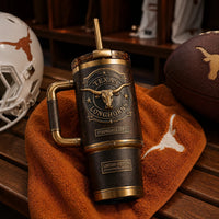 TEX Heritage Crest - Aged Bronze Emblem Tumbler