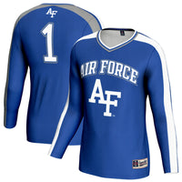 Air Force Falcons Volleyball Jersey, Royal Fashion Sportswear Jersey Shirt, Lightweight Breathable Athletic Jersey, Casual Gift for Men