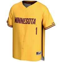 Minnesota Golden Gophers Baseball Jersey, Sportswear Jersey Shirt, Lightweight Breathable Athletic Jersey, Casual Gift for Men, Style 200661308