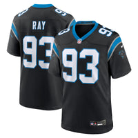 LaBryan Ray Carolina Panthers Football Jersey, Black Game Sportswear Jersey Shirt, Lightweight Breathable Athletic Jersey, Casual Gift for Men
