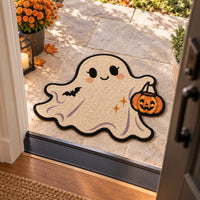 Small Haunting - Ghost, Lantern and the Soft Black Outline