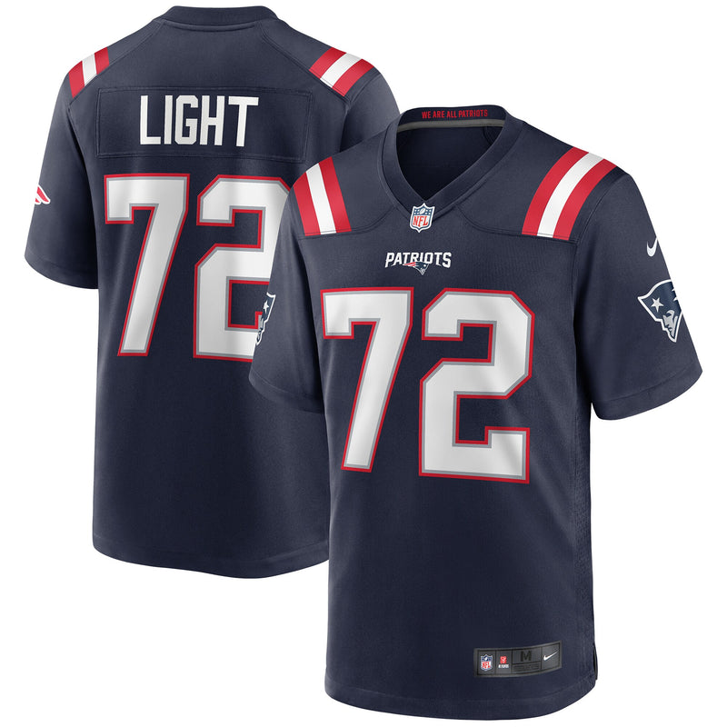 Matt Light New England Patriots Football Jersey, Navy Game Sportswear Jersey Shirt, Lightweight Breathable Athletic Jersey, Casual Gift for Men
