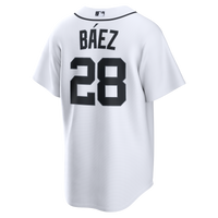 Javier Báez Detroit Tigers Baseball Jersey, White Replica Sportswear Jersey Shirt, Lightweight Breathable Athletic Jersey, Casual Gift for Men