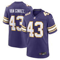Andrew Van Ginkel Minnesota Vikings Football Jersey, Sportswear Jersey Shirt, Lightweight Athletic Jersey, Casual Gift for Men, Style 202475110