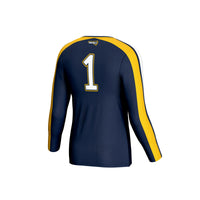 Northern Arizona Lumberjacks Volleyball Jersey, Navy Sportswear Jersey Shirt, Lightweight Breathable Athletic Jersey, Casual Gift for Men