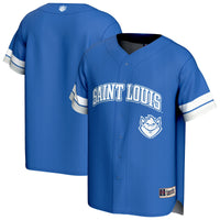 Saint Louis Billikens Baseball Jersey, Blue Sportswear Jersey Shirt, Lightweight Breathable Athletic Jersey, Casual Gift for Men