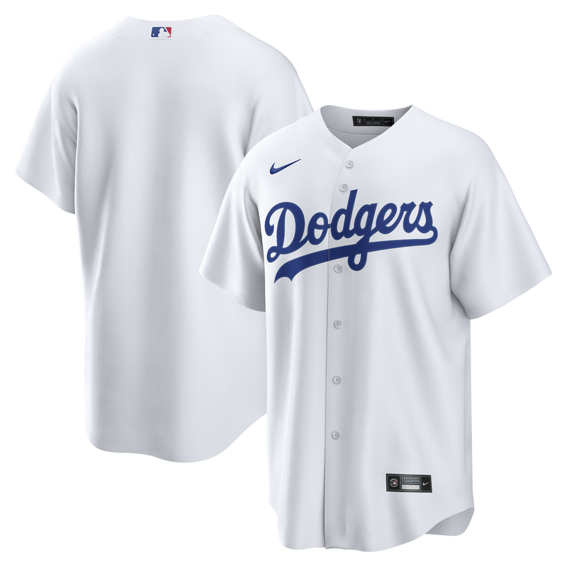 Los Angeles Dodgers Baseball Jersey, White Sportswear Jersey Shirt, Lightweight Breathable Athletic Jersey, Casual Gift for Men, Style 203182783