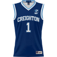 Creighton Bluejays Basketball Jersey, Blue Sportswear Jersey Shirt, Sleeveless Athletic Tank Jersey, Casual Gift for Men, Style 200845027