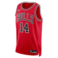 Matas Buzelis Chicago Bulls Basketball Jersey, Red Swingman Sportswear Jersey Shirt, Sleeveless Athletic Tank Jersey, Casual Gift for Men