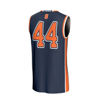 Syracuse Orange Basketball Jersey, Navy Fashion Sportswear Jersey Shirt, Sleeveless Athletic Tank Jersey, Casual Gift for Men, Style 203652701