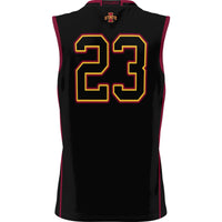 Iowa State Cyclones Basketball Jersey, Black Lightweight Sportswear Jersey Shirt, Sleeveless Athletic Tank Jersey, Casual Gift for Men