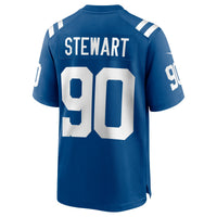 Grover Stewart Indianapolis Colts Football Jersey, Royal Sportswear Jersey Shirt, Lightweight Breathable Athletic Jersey, Casual Gift for Men