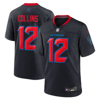 Nico Collins Houston Texans Football Jersey, Sportswear Jersey Shirt, Lightweight Athletic Jersey, Casual Gift for Men, Style 201037489