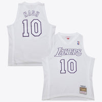 Los Angeles Lakers Basketball Jersey, White Authentic Sportswear Jersey Shirt, Sleeveless Athletic Tank Jersey, Casual Gift for Men